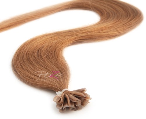 Poze Hairextensions Poze Keratin Standard 40cm 8B Light Brown