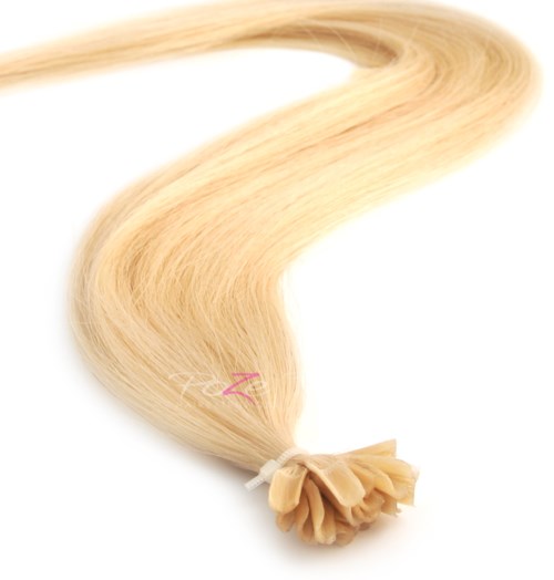 Poze Hairextensions Poze Keratin Standard 50cm 12NA Platinum