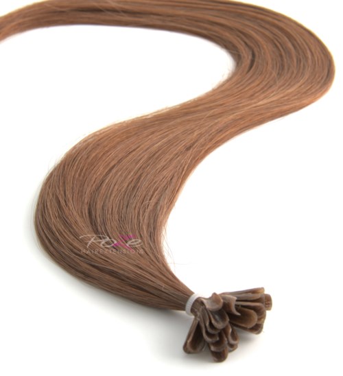 Poze Hairextensions Poze Keratin Standard 50cm 7NV Cool Brown