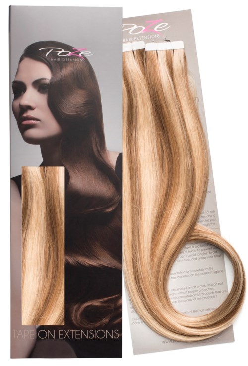 Poze Hairextensions Poze Tape On Extensions 8A/10NV 4 cm/bit 50 cm Ash Mix