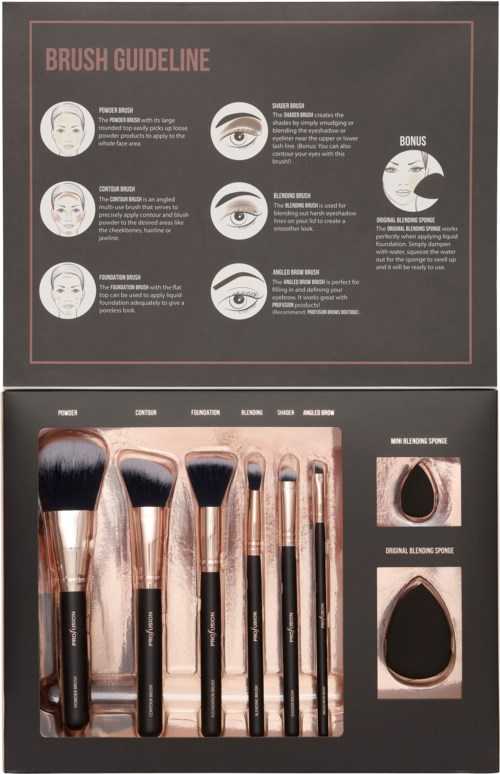 Profusion Cosmetics Professional Brush Vault
