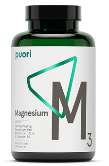 PUORI M3 Magnesium Blend 120 pcs