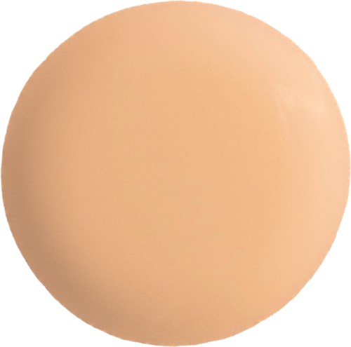 Beige, pyöreä muna, sileä pinta.