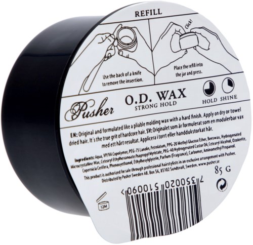 Pusher O.D. Wax REFILL 85 ml