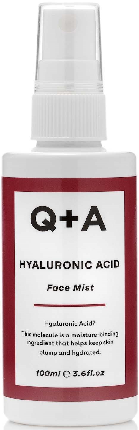 Gesichtsspray mit Hyaluronsäure zur Hydratation.