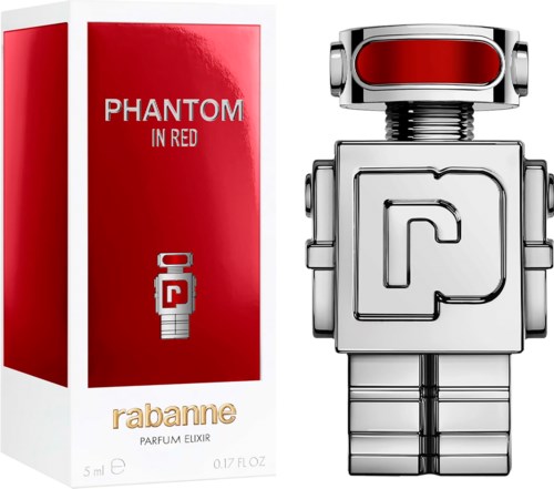 Rabanne Phantom In Red Parfum Elixir GWP 5 ml