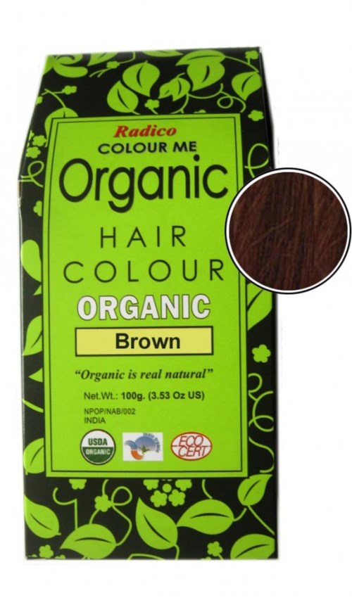 Radico Colour Me Organic Brown Brown