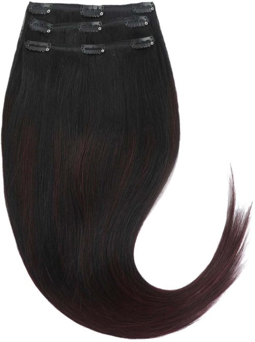 Rapunzel of Sweden 3 pieces 40 cm Cherry Infused Black Balayage B1.0/6.12
