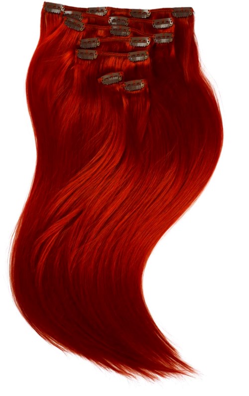 Rapunzel of Sweden 7 pieces 40 cm 6.0 Red Fire