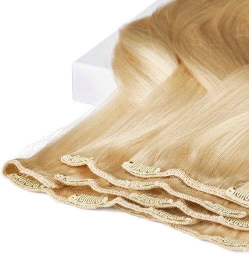 Rapunzel of Sweden 7 pieces 40 cm 8.0 Light Golden Blonde