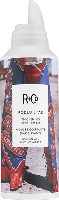 Tjocknande stylingmousse med Rodeo Star-tema, 150 ml, för hårstyling.