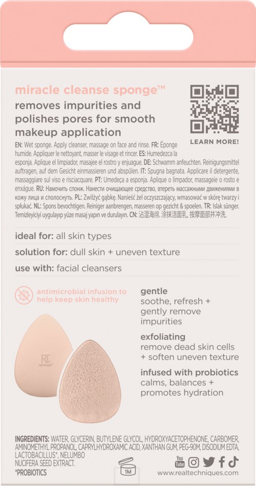 Real Techniques Sponge+ Miracle Cleanse Sponge
