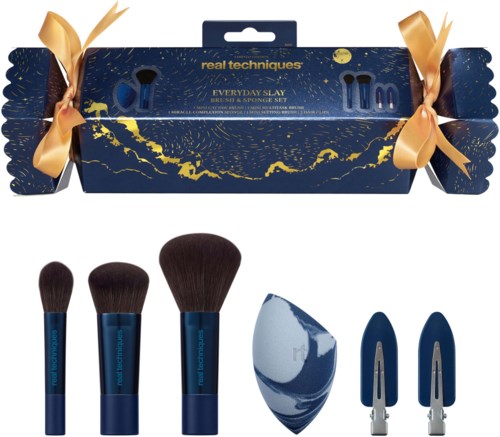 Real Techniques Everyday Slay Brush & Sponge Set