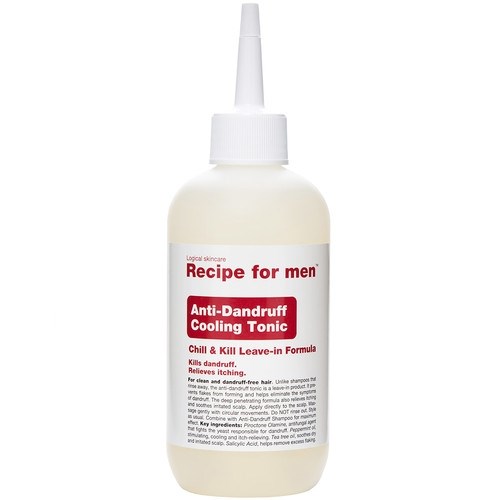 Recipe for men   Anti-Dandruff Cooling Tonic
