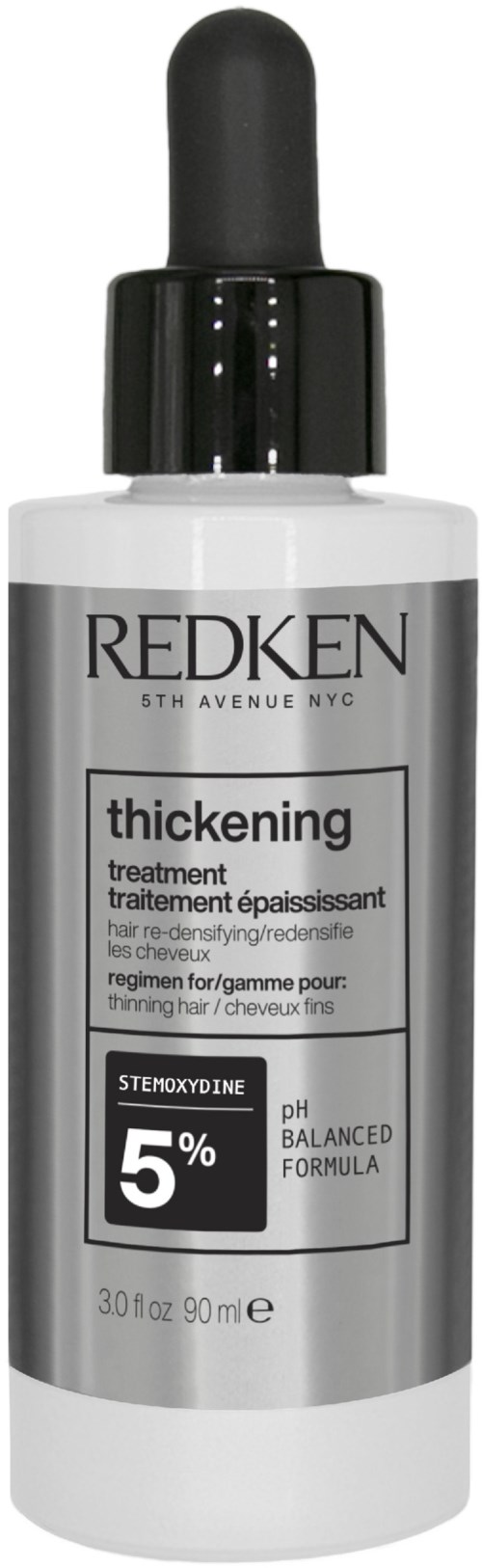 Redken paksunnusta hoito tipatulpullolla, sisältää 5% pH-tasapainoitettua kaavaa, suunniteltu paksummalle hiukselle.
