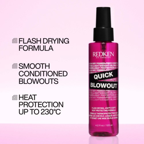 Redken Blowout Quick Blowout Heat Protective Spray 125 ml