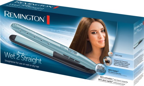Remington Plattång för torrt och vått hår
