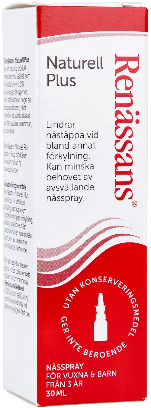 Renässans Plus Nässpray 30 ml