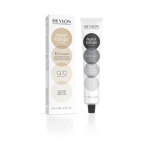 Revlon Nutri Color 3-in-1 Creme in Beigefarben, 100 ml, für Haarpflege und Färben.