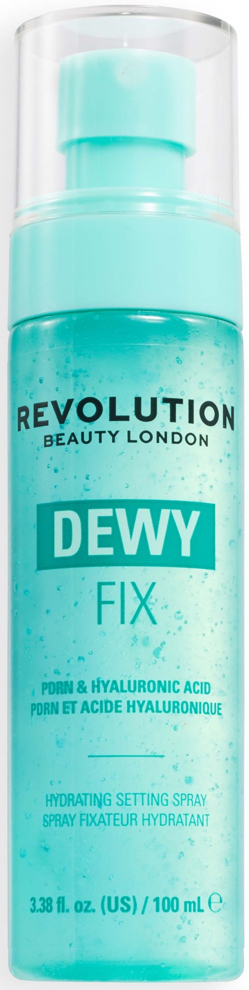Revolution Beauty London Dewy Fix PDRN + HA Hydrating Capsule Setting Spray 100 ml