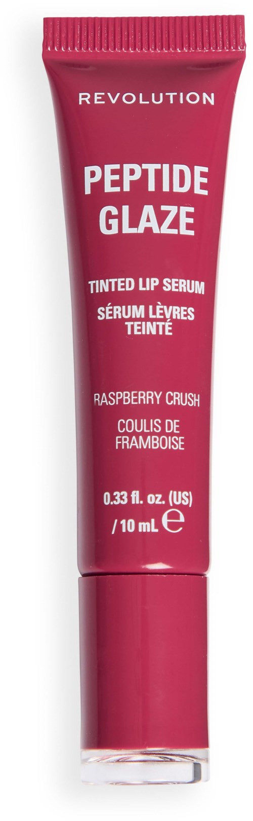 Revolution Beauty London Peptide Glaze Tinted Lip Serum Raspberry Crush