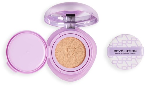 Revolution Beauty London Superdewy Cushion Foundation Fair Neutral Warm