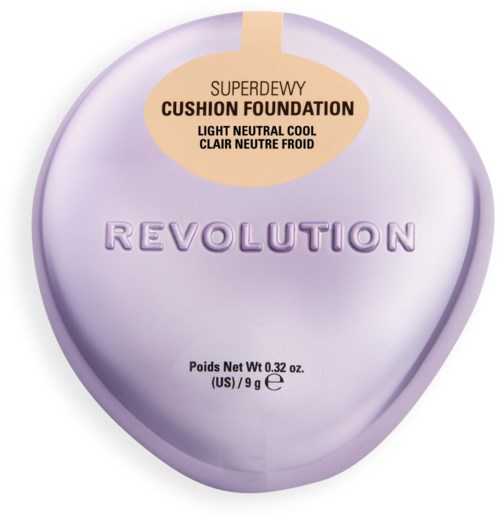 Revolution Beauty London Superdewy Cushion Foundation Light Neutral Cool