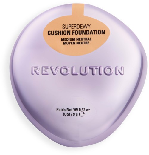 Revolution Beauty London Superdewy Cushion Foundation Medium Neutral