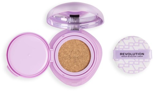 Revolution Beauty London Superdewy Cushion Foundation Medium Tan Warm