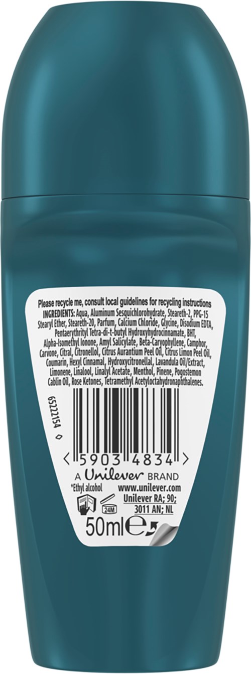Rexona Men 72h Advanced Protection Iced Lemon & Sage Roll-on 50 ml