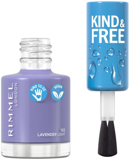Rimmel Kind & Free Clean Nail Polish 153 Lavender Light