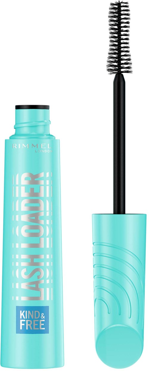 A blue tube of mascara with a black and blue wand and the words "Lash Architect" on it.