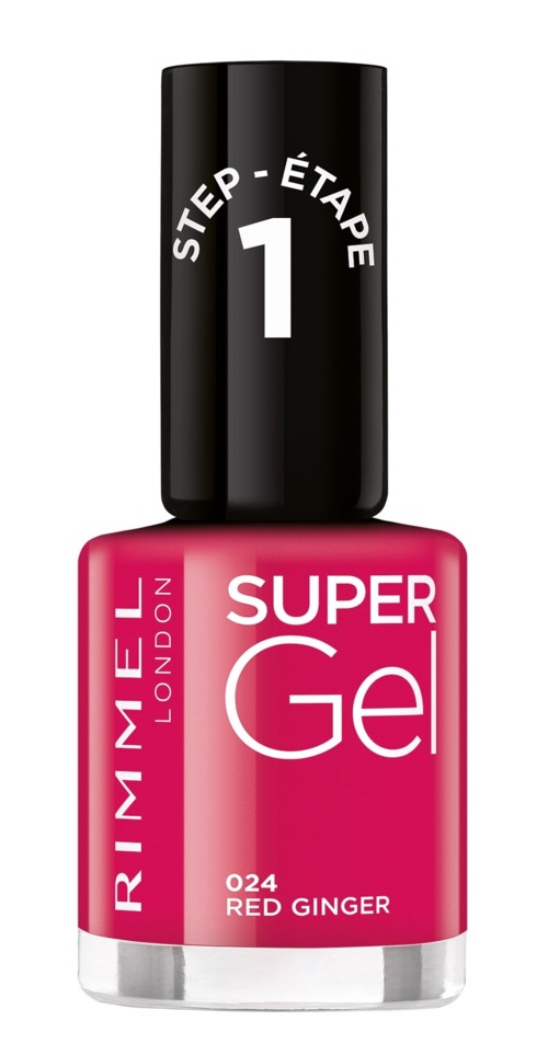 Rimmel Super Gel Nail Polish 024 Red Ginger