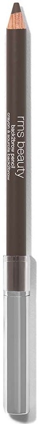 A brown pencil with a clear cap, labeled 'more beauty', on a black background.