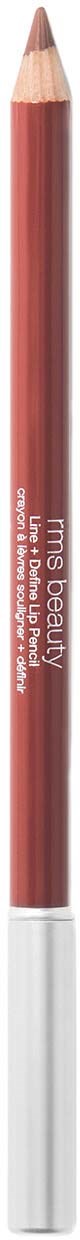 Ein dünner Lippenkonturenstift mit rosa Farbe und weißem Deckel, beschriftet mit 'Lips Beauty' und 'Lip Liner'.
