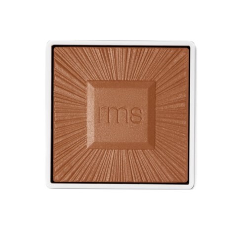 Ein Rouge in einem quadratischen Behälter mit Sonnenstrahlmuster und dem Markennamen 'ims' in der Mitte.