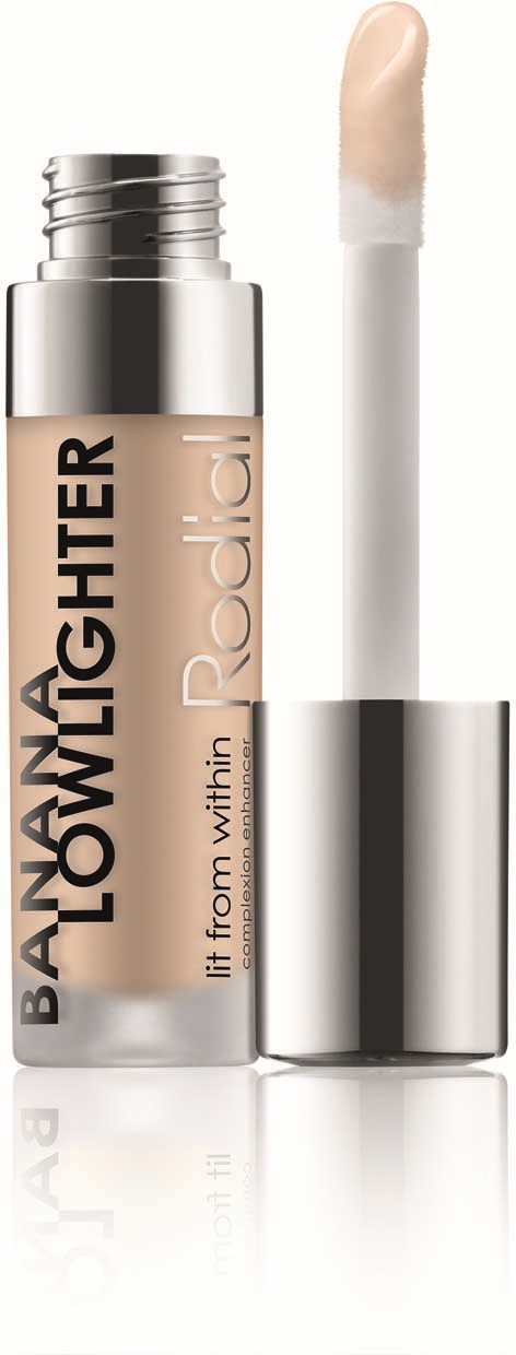 A small bottle of skincare product with a wand applicator, labeled 'BANG BLOW LIGHTER' and 'Radii'.