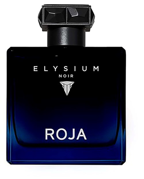Tummansininen ja musta hajuvesipullo, jossa lukee 'RENO'. Yksinkertainen ja tyylikäs muotoilu.