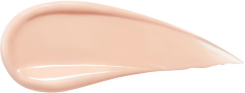 En klick av beigefärgad kräm eller lotion med slät konsistens.