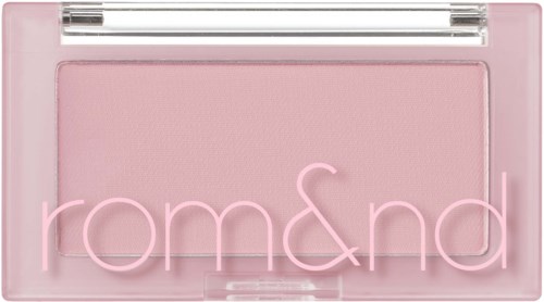 En rosa USB-minne eller powerbank med neontexten 'rom&nd' på.