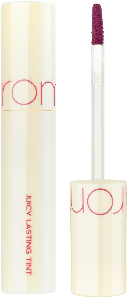 Lippenbalsem met een roze applicator en een witte tube met roze en gele strepen.