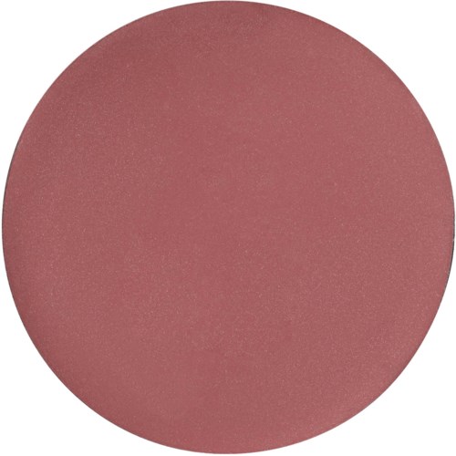 A solid, dusty pink circle with no other elements or features.