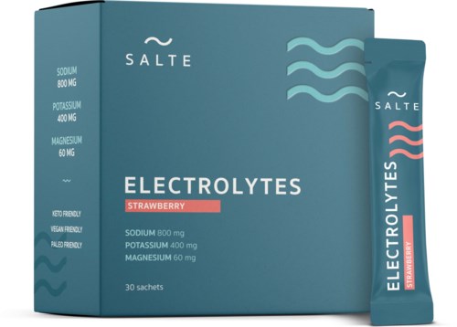 Salte Elektrolyter Jordgubb 30 pcs