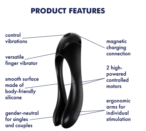 Satisfyer Candy Cane Black