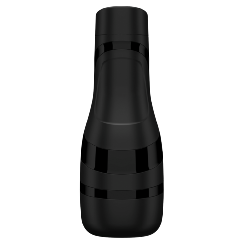 A black, sleek, handheld device that looks like a small microscope or telescope.