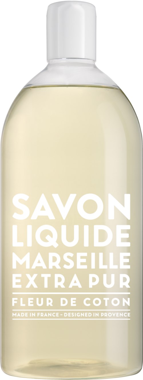 Compagnie de Provence   Liquid Marseille Soap Refill Cotton Flower 1000 ml