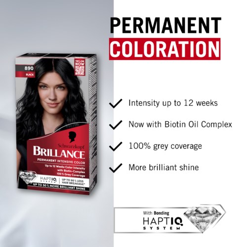 Schwarzkopf Brilliance 890 Black