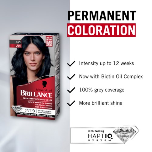 Schwarzkopf Brilliance 891 Blue Black