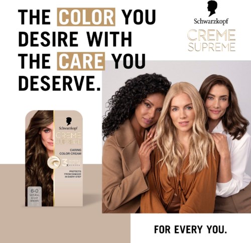 Schwarzkopf Creme Supreme  6-0 Natural Light Brown