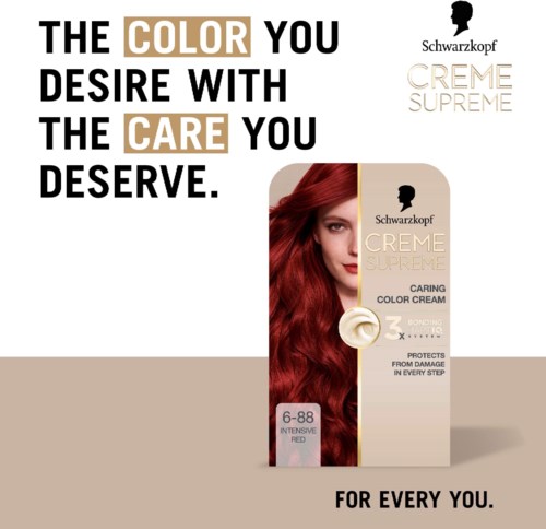 Schwarzkopf Creme Supreme  6-88 Intensive Red